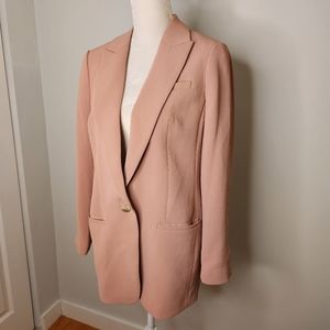 Express, One Button Boyfriend Blazer, Butterscotch Color